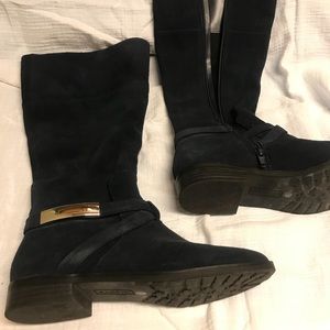Navy Alfani Boots